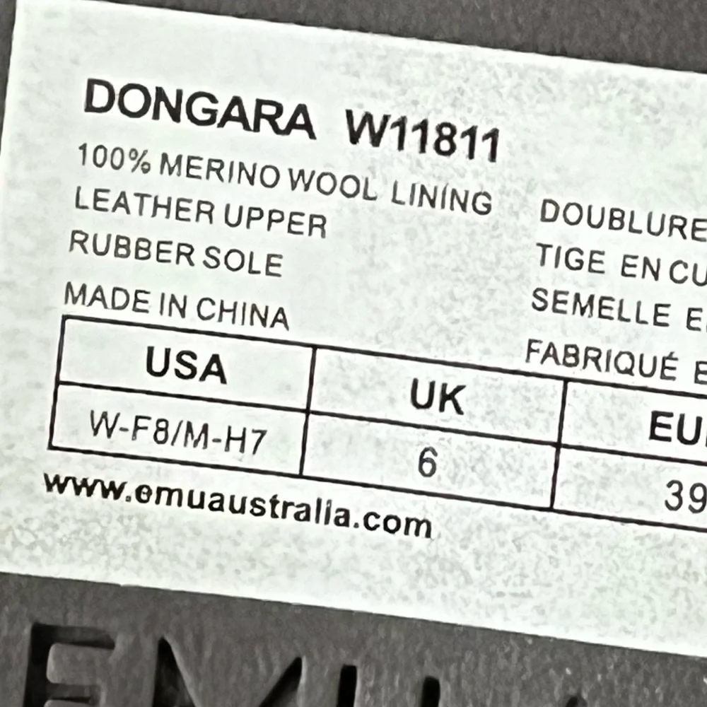 NEW EMU Australia Dongara boots